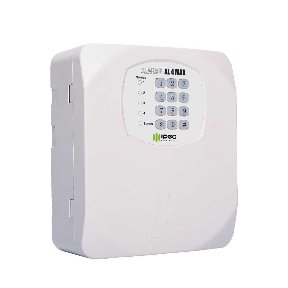 Central De Alarme 04 Zonas - AL 4 Max (Ipec)